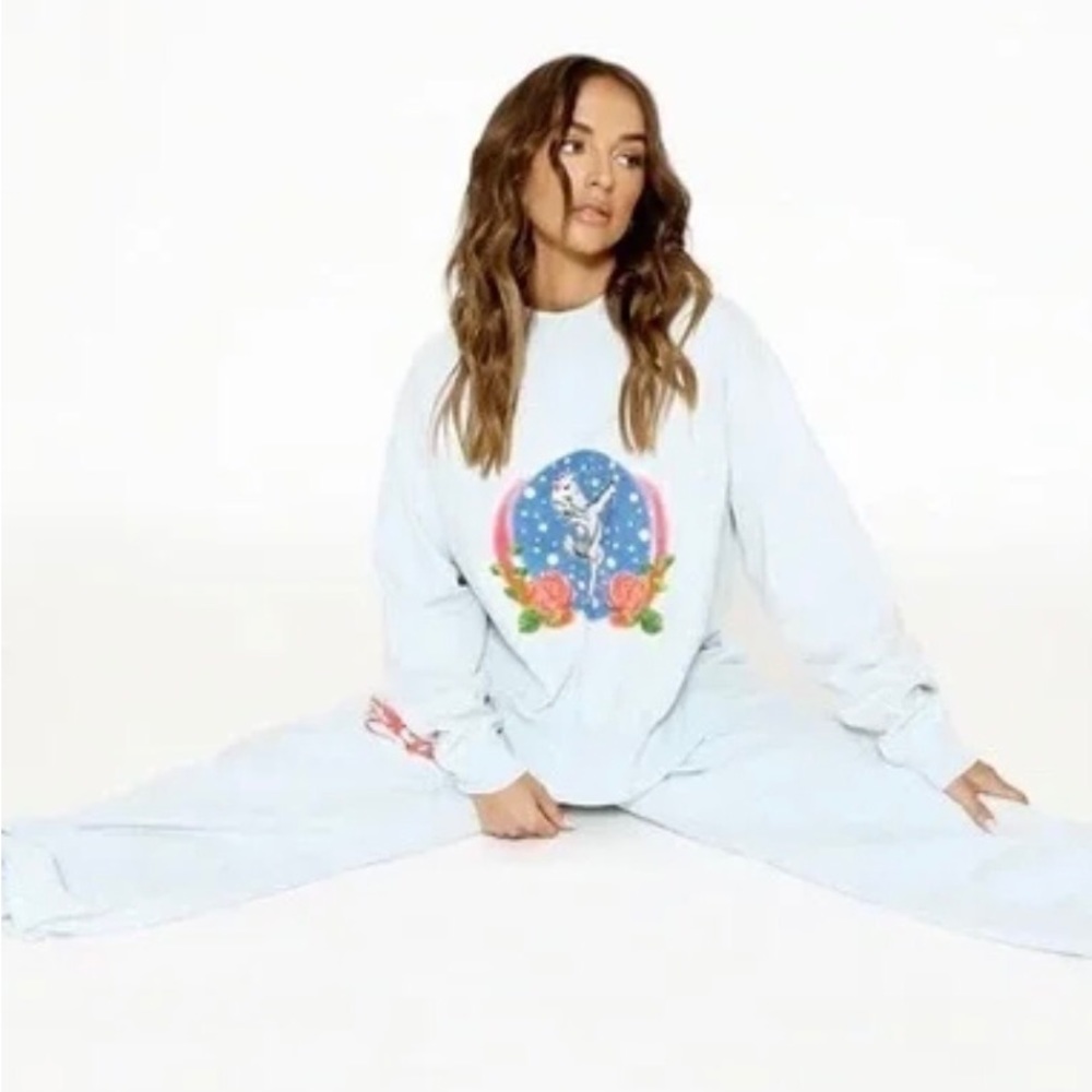 Boys Lie - Light Blue 'Space Cadet' Crewneck Sweatshirt